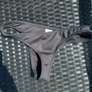 Women's Black Swim Bottom